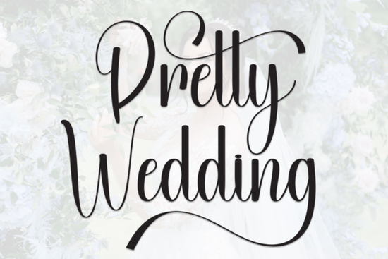 Pretty Wedding Font